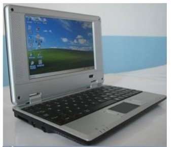7 inch Netbook with WiFi,Window CE 6.0,128MB RAM, 2GB NAND Flash Drive