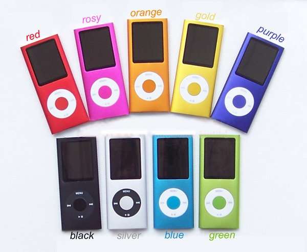 8GB Slim 1.8" LCD MP3 MP4 FM Radio Video Player