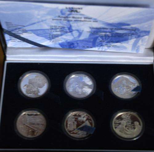 WOW COLLECTABLE - ANGLO BOER WAR PROOF SILVER MEDALLION SET