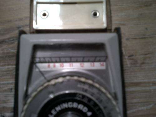 Vintage Leningrad 4, Russian Soviet Light Meter in leather case