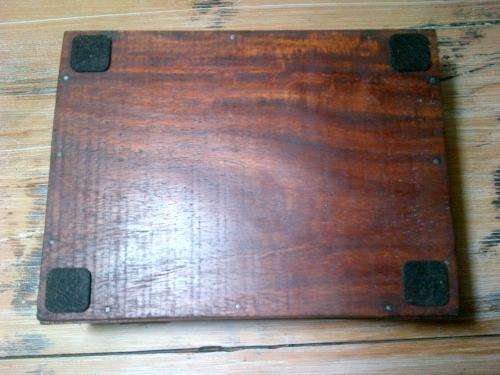 Vintage wooden Jewellery or Trinket box - carved