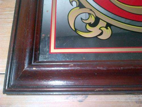 Big Vintage Castle Lager framed Mirror