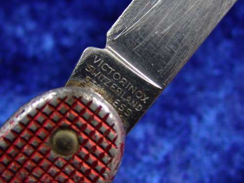 Vintage Victorinox Red Swiss multi Blade Army pocket Knife