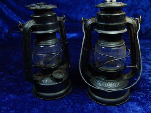 Vintage late 1930's German Feuer hand,  Superbaby Kerosene Lantern no. 175 - Free shipping