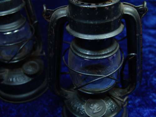 Vintage late 1930's German Feuer hand,  Superbaby Kerosene Lantern no. 175 - Free shipping