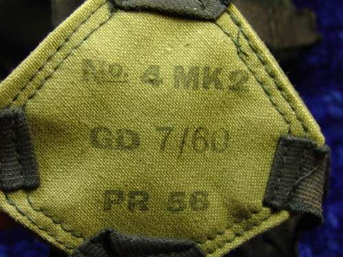 Vintage military Gas Mask - Avon No.4 ,Mk2