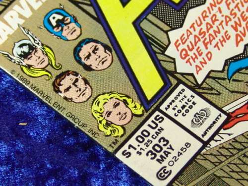 Vintage The Avengers, Vol. 1, No. 303 -  May 1989