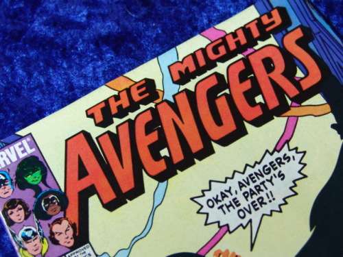 Vintage The Mighty Avengers Vol. 1, No. 242 - April 1984