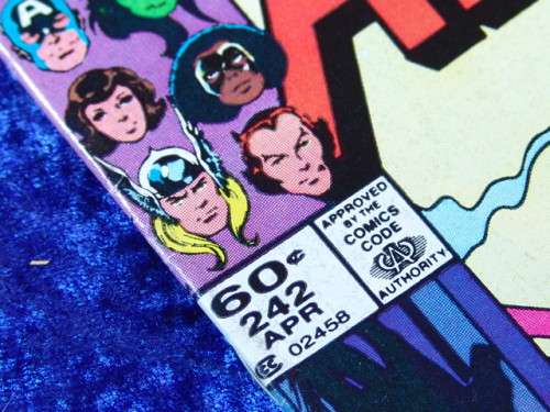 Vintage The Mighty Avengers Vol. 1, No. 242 - April 1984