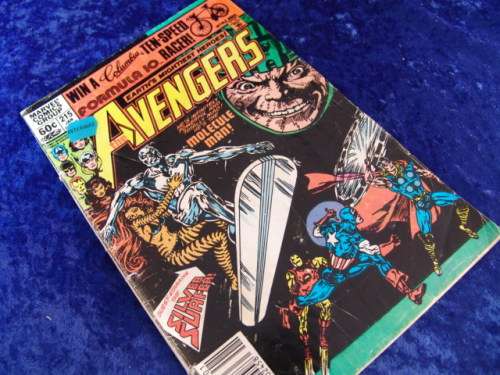 Vintage  Avengers Vol. 1, No. 215  "Molecule Man" - January 1982