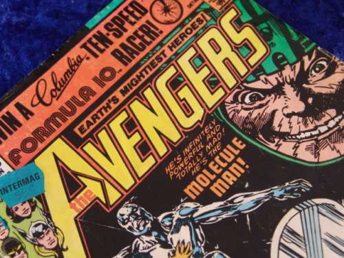 Vintage  Avengers Vol. 1, No. 215  "Molecule Man" - January 1982