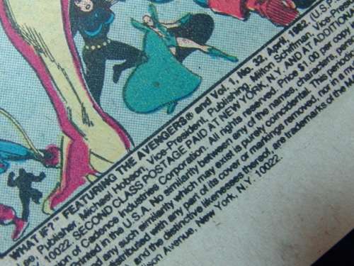 Vintage The Avengers, Vol. 1, No. 32 - April 1982