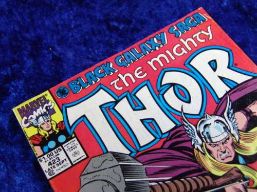 Vintage collectable comic book; The Mighty Thor, Vol. 1, No. 423 - September 1990