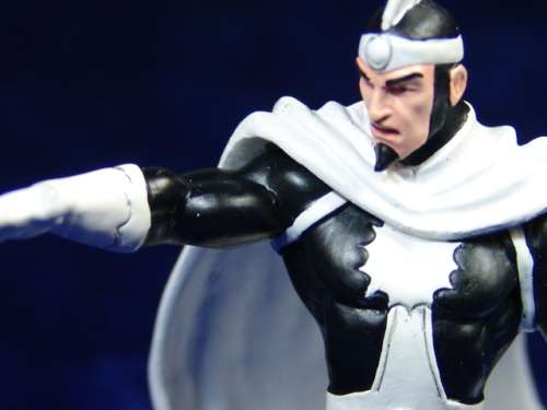 Collectable DC Lead action  Figurine - "Doctor Light" - large