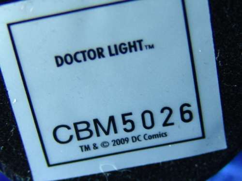 Collectable DC Lead action  Figurine - "Doctor Light" - large