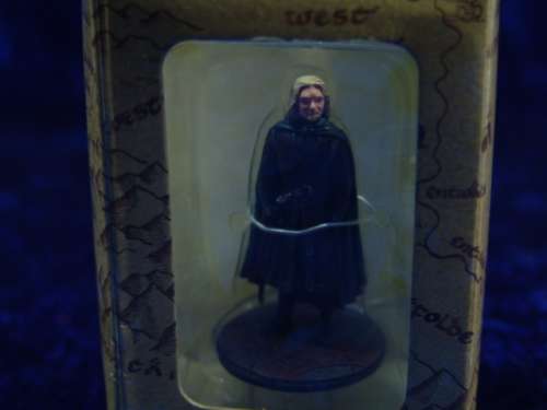 Collectable Lord of the Rings Lead Figurine - King Theoden of the white Mountains