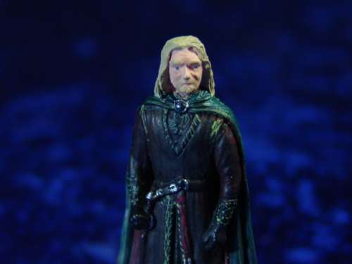 Collectable Lord of the Rings Lead Figurine - King Theoden of the white Mountains