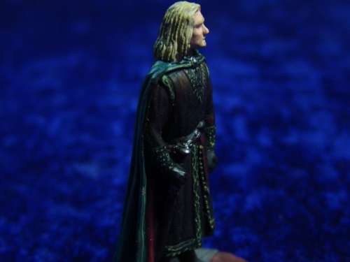 Collectable Lord of the Rings Lead Figurine - King Theoden of the white Mountains