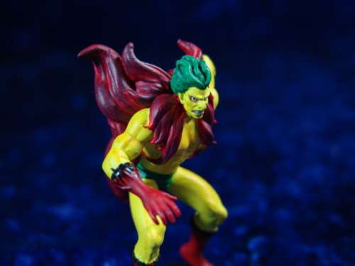 Collectable DC Lead action  Figurine - "The Creeper" - No.24
