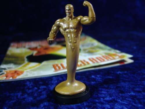 Collectable DC Super Hero Lead Figurine -"Gold". Eaglemoss