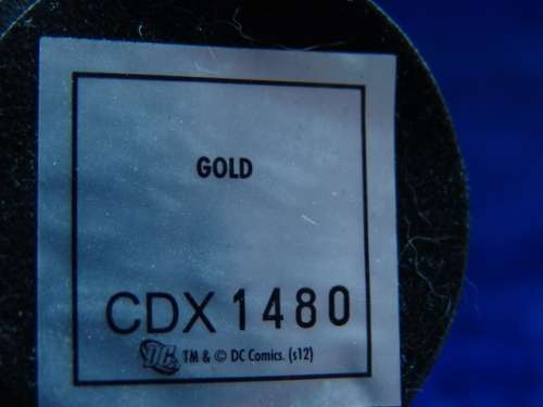 Collectable DC Super Hero Lead Figurine -"Gold". Eaglemoss