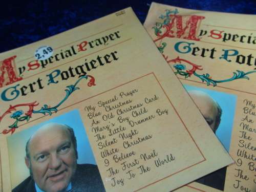 My Special Prayer - Gert Potgieter LP - 1973, 2 records