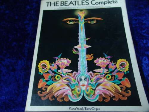 A Vintage Softcover Book with 217 Beatles Songs - Piano Vocal / Easy Organ - Music Sheets