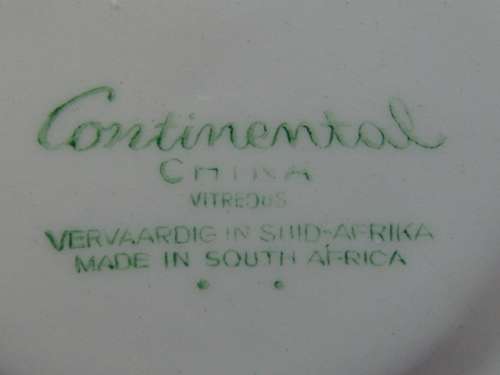 Constantia porcelain Double handle soup Cups and Saucers x 12