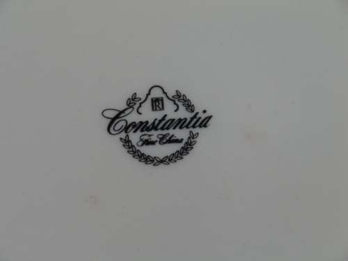 Vintage Decorated Country House porcelain display Plate - Constantia, 23cm