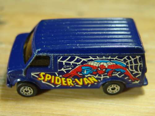 Vintage die cast Corgi Juniors - Spider Van - US Van - 1970's