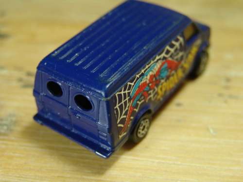 Vintage die cast Corgi Juniors - Spider Van - US Van - 1970's