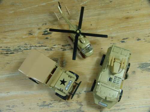 A Set of three US Millitary vehicles -
