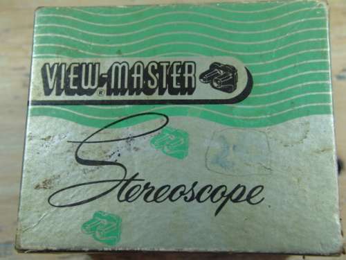 Vintage View Master Stereoscope 3D Viewer with picture reels - Sawyer Inc. - in original Box