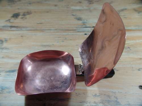 Vintage Copper Pan with Lid