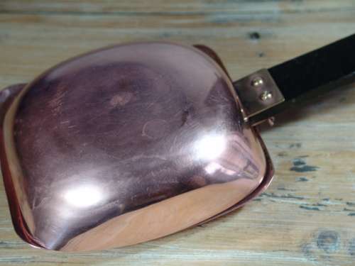 Vintage Copper Pan with Lid