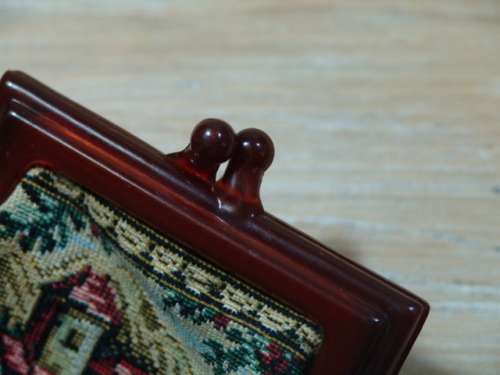 Vintage Tapestry coin Purse