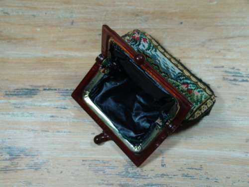Vintage Tapestry coin Purse