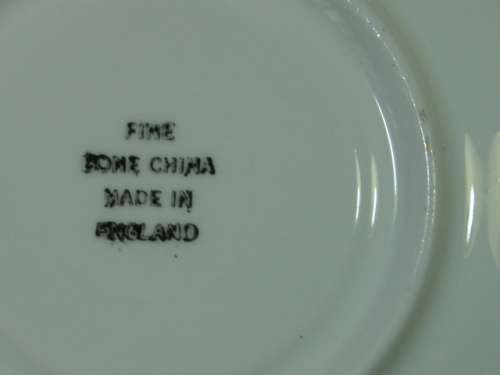 Vintage fine bone china Trio - England