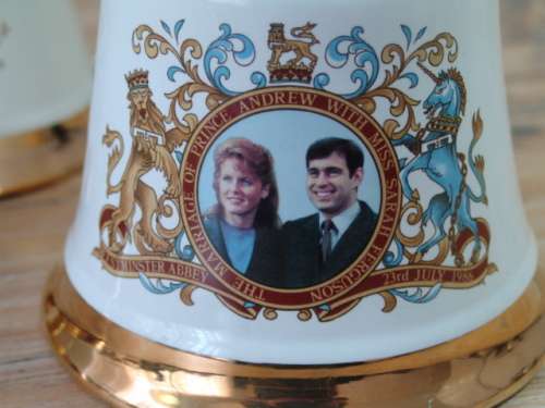 Vintage collectable Bells Scotch Whisky Royal commemorative porcelain Decanters x 3