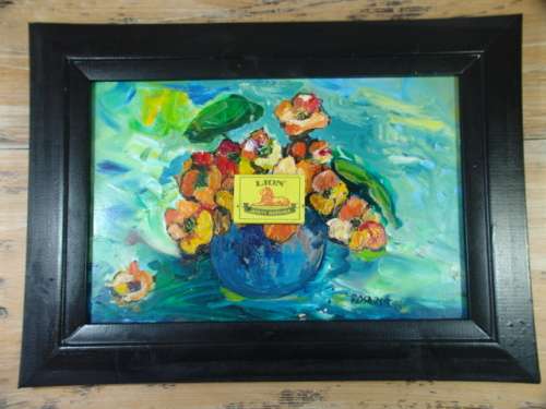 Original Acrylic on board Framed and signed painting - Rosa Smit 1998