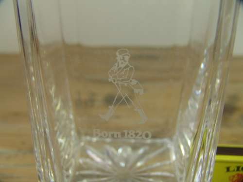Johnnie Walker glass Decanter with Stopper