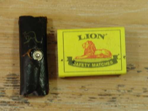 Vintage Multi Tool with genuine Kangaroo leather pouch