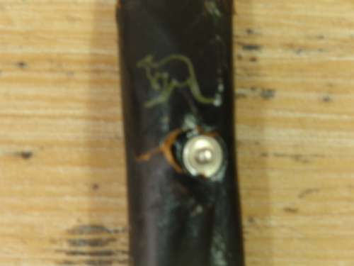 Vintage Multi Tool with genuine Kangaroo leather pouch