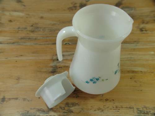 Vintage Arcopal Milk glass Dinner set - France, 25 pieces