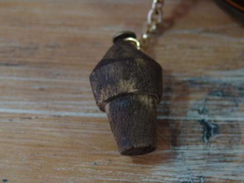 Vintage amber glass Teapot