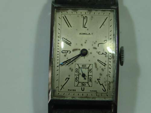 Lot of 3 Vintage mechanical wrist Watches, Lanco, Climax and Simla - not working