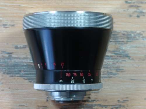 Zeiss Pro Tessar 4/115 Contaflex Camera Lens. 1:4, 115mm - Germany