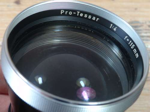 Zeiss Pro Tessar 4/115 Contaflex Camera Lens. 1:4, 115mm - Germany