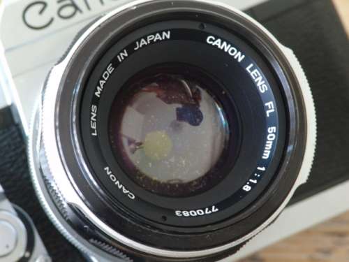 Vintage 1966 Canon FT QL Camera with 50mm, 1:1.8 Lens