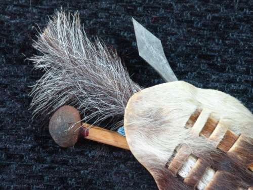 Vintage Zulu Shield with Spear